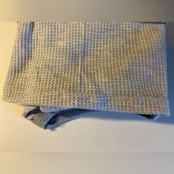 GIRLS Size XS 4-5 Grey Two Piece Thermal Underwear Set - Picture 3 of 5